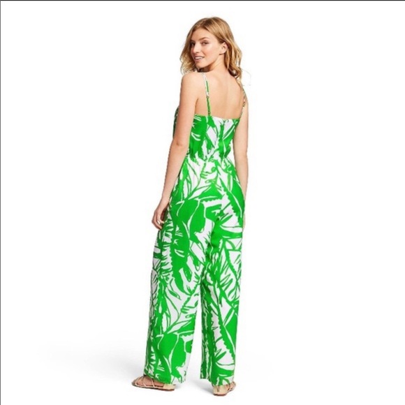 Lilly Pulitzer palm leaf jumpsuit - Picture 2 of 8